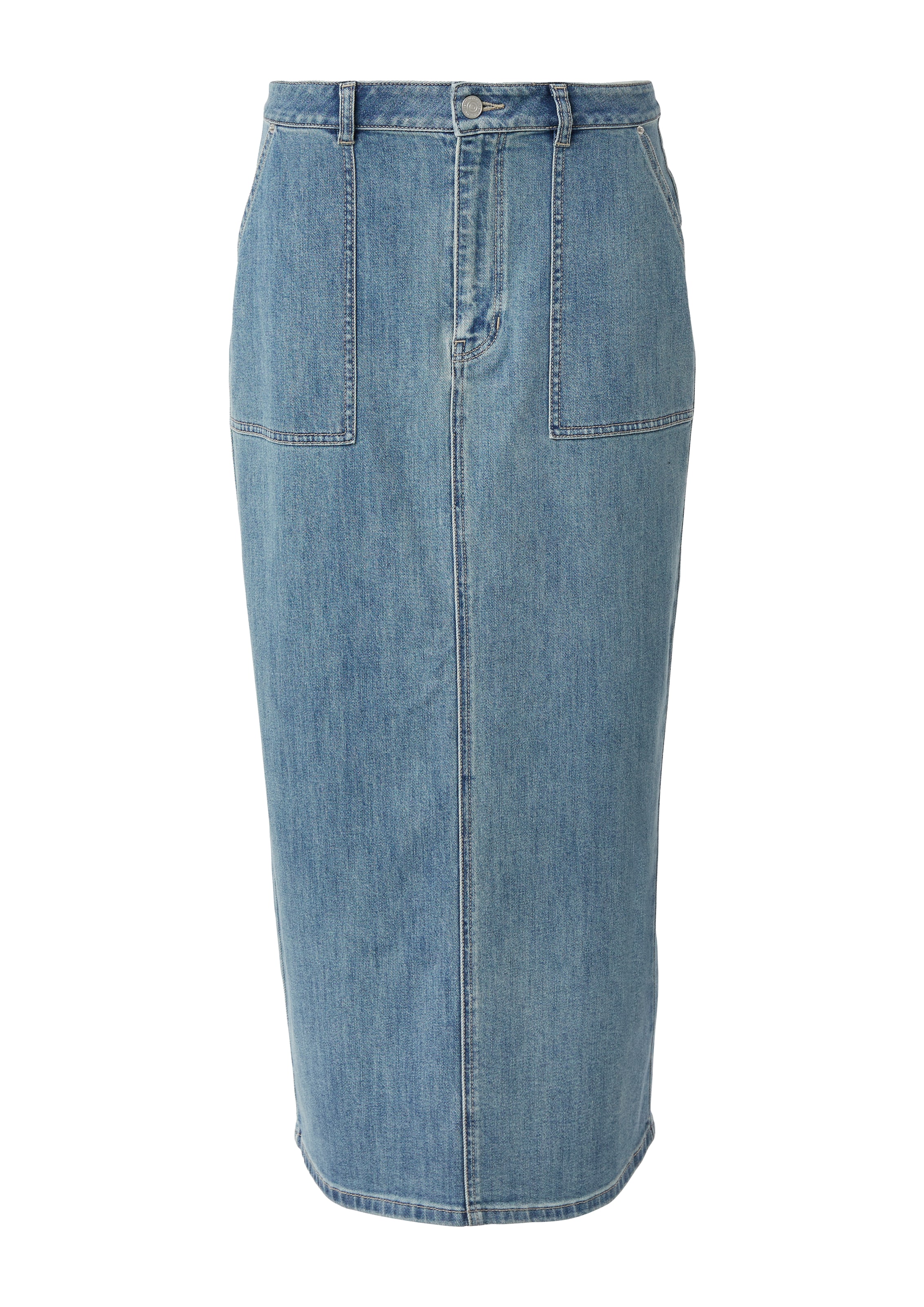 comma casual identity Rok in Blauw: voorkant