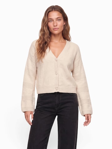 ONLY - Cárdigan 'ONLEVIA' en beige: frente