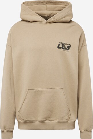 Low Lights Studios Sweatshirt 'Okami' in Beige: front