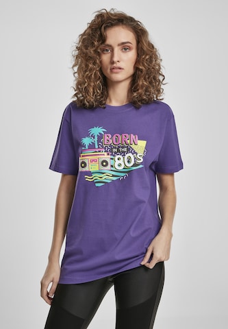 T-shirt Merchcode en violet : devant