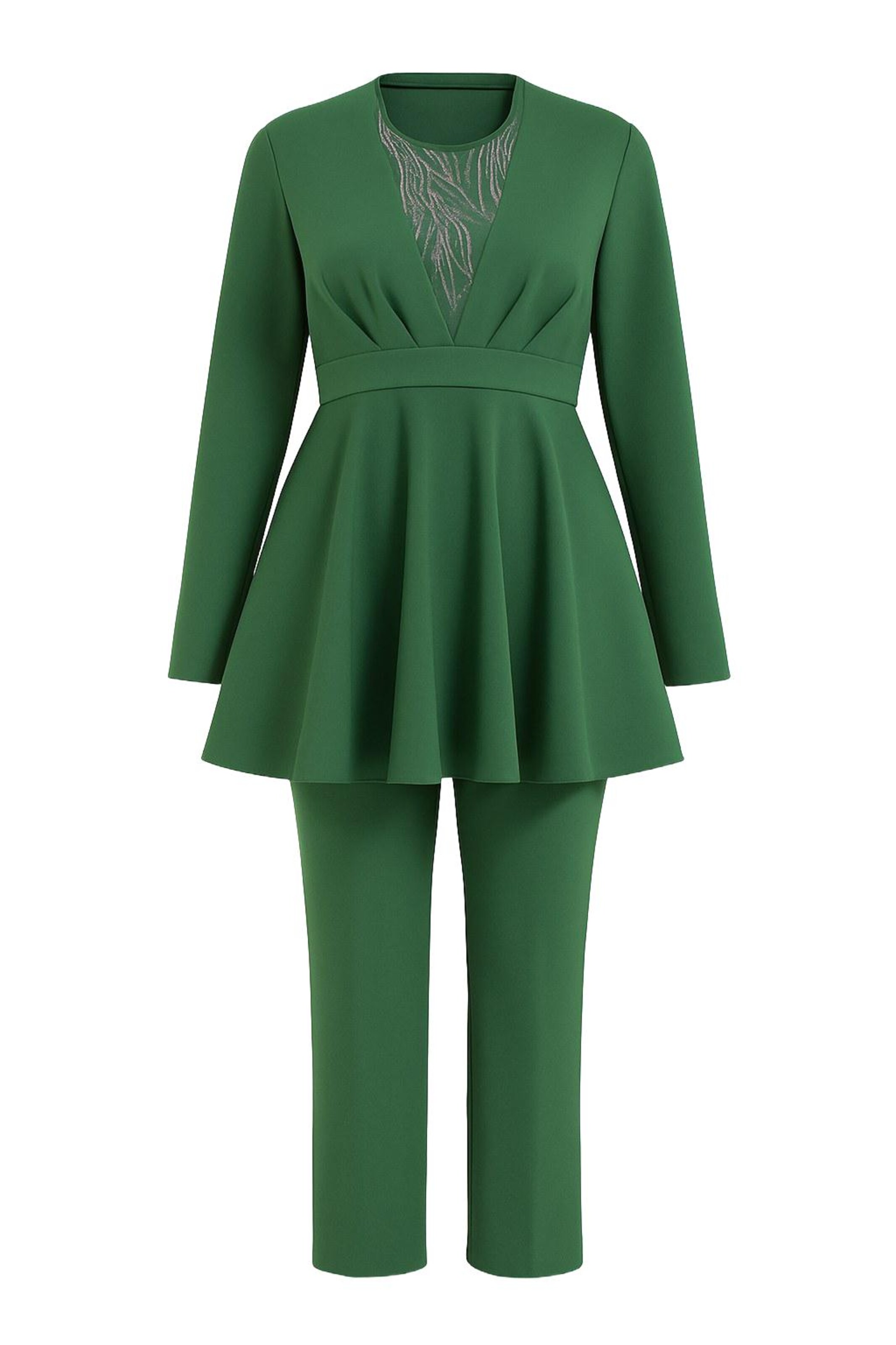 MODAMIHRAM Pantsuit in Green: front