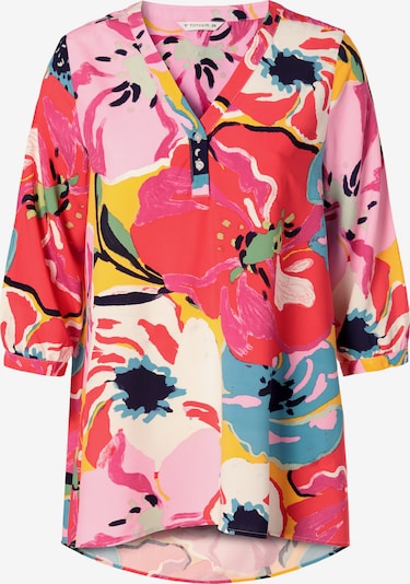 TATUUM Bluse 'Nakia' in XS in safran / hellpink / feuerrot / weiß, Produktansicht