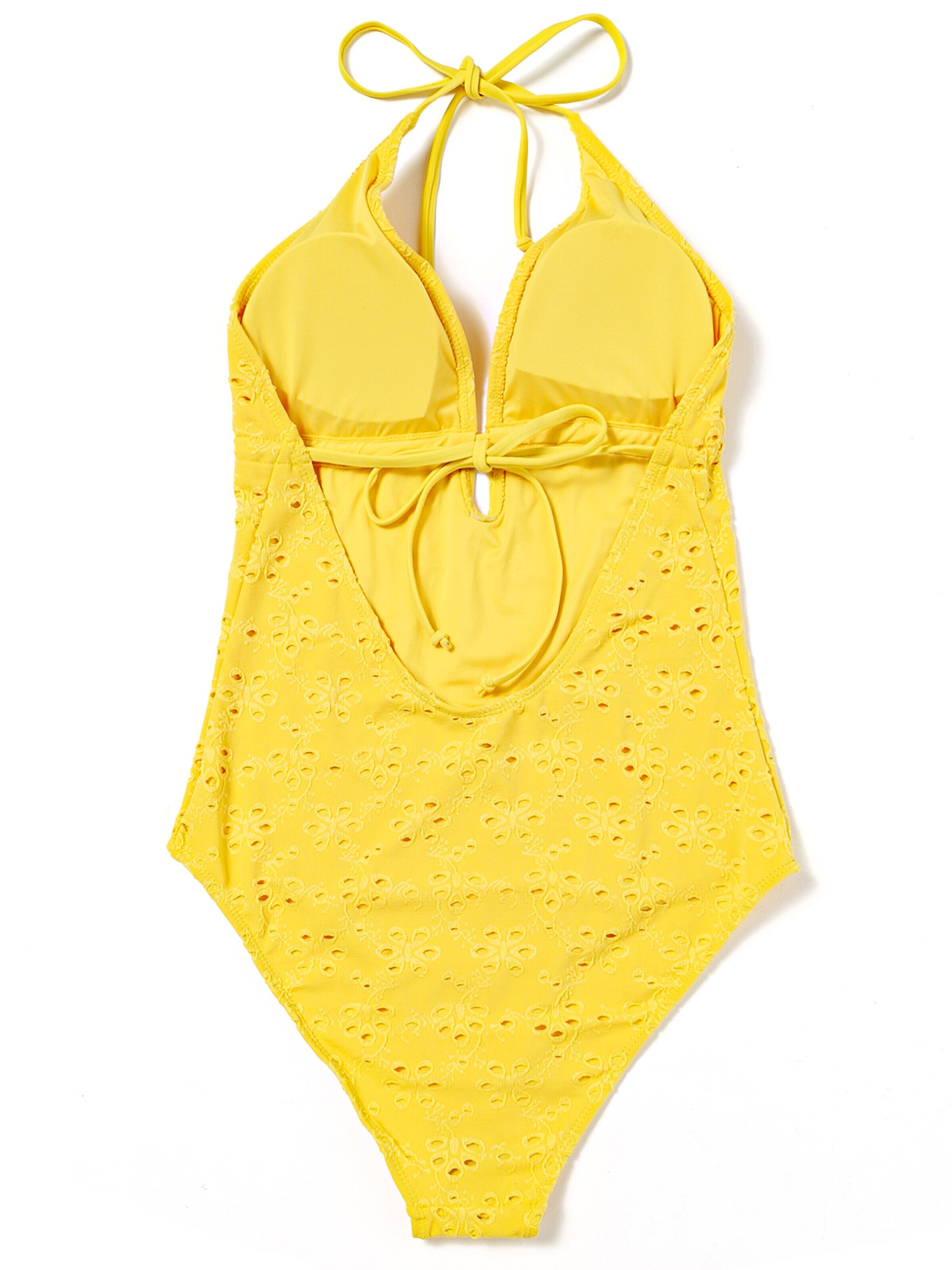 BONVERANO Classic Swimsuit in Yellow