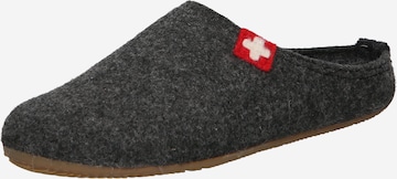 Living Kitzbühel - Zapatillas de casa en gris: frente