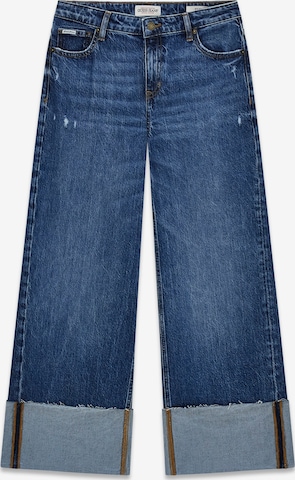 mėlyna GUESS JEANS Plačios klešnės Džinsai: priekis
