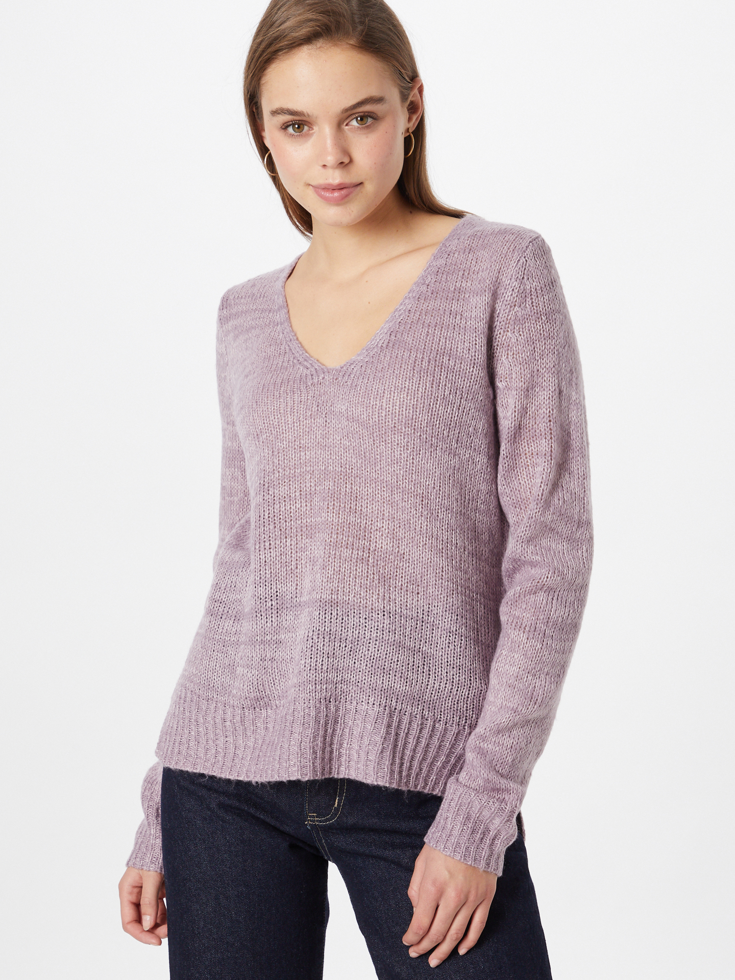 Kobiety Plus size JDY Sweter Lilli w kolorze Liliowym 