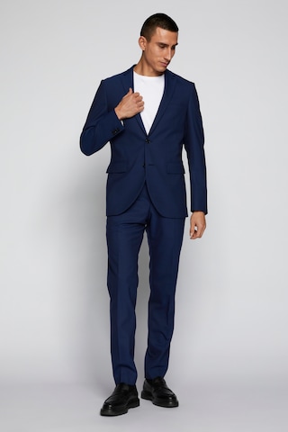 Matinique Regular fit Colbert 'George' in Blauw