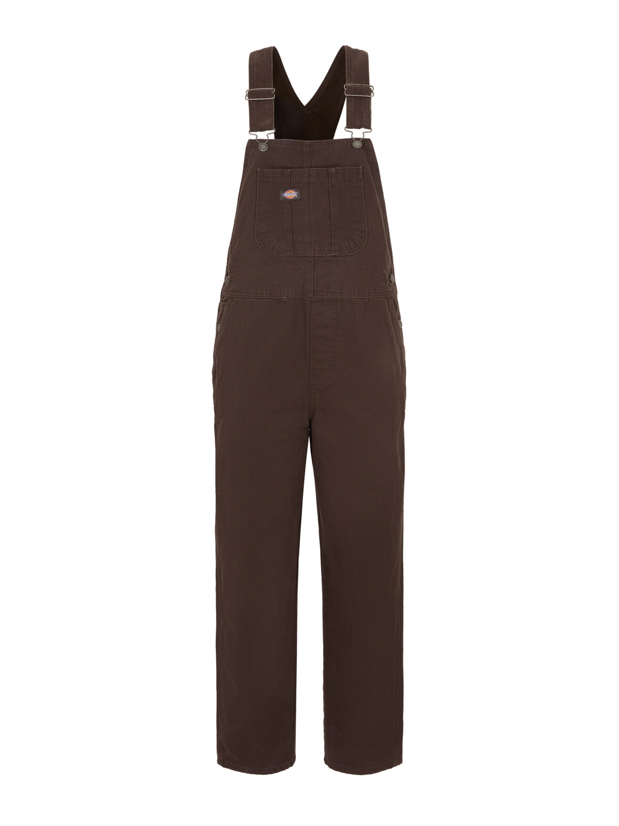 DICKIES Nohavice na traky - Hnedá: predná strana