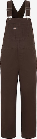 DICKIES Комбинезон в Коричневый: спереди