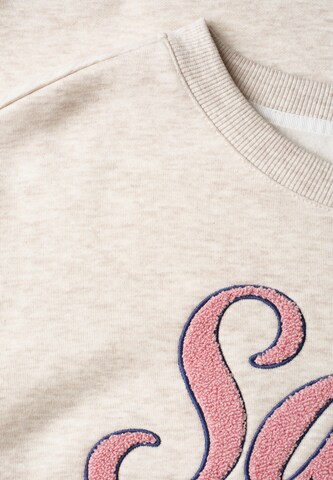STREET ONE Sweatshirt in Beige