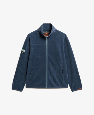 Veste en polaire Superdry en bleu