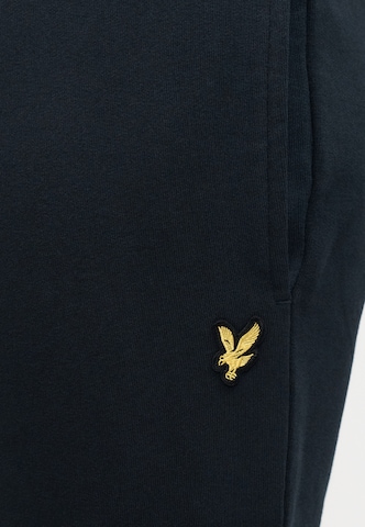 Lyle & Scott Tapered Byxa i blå