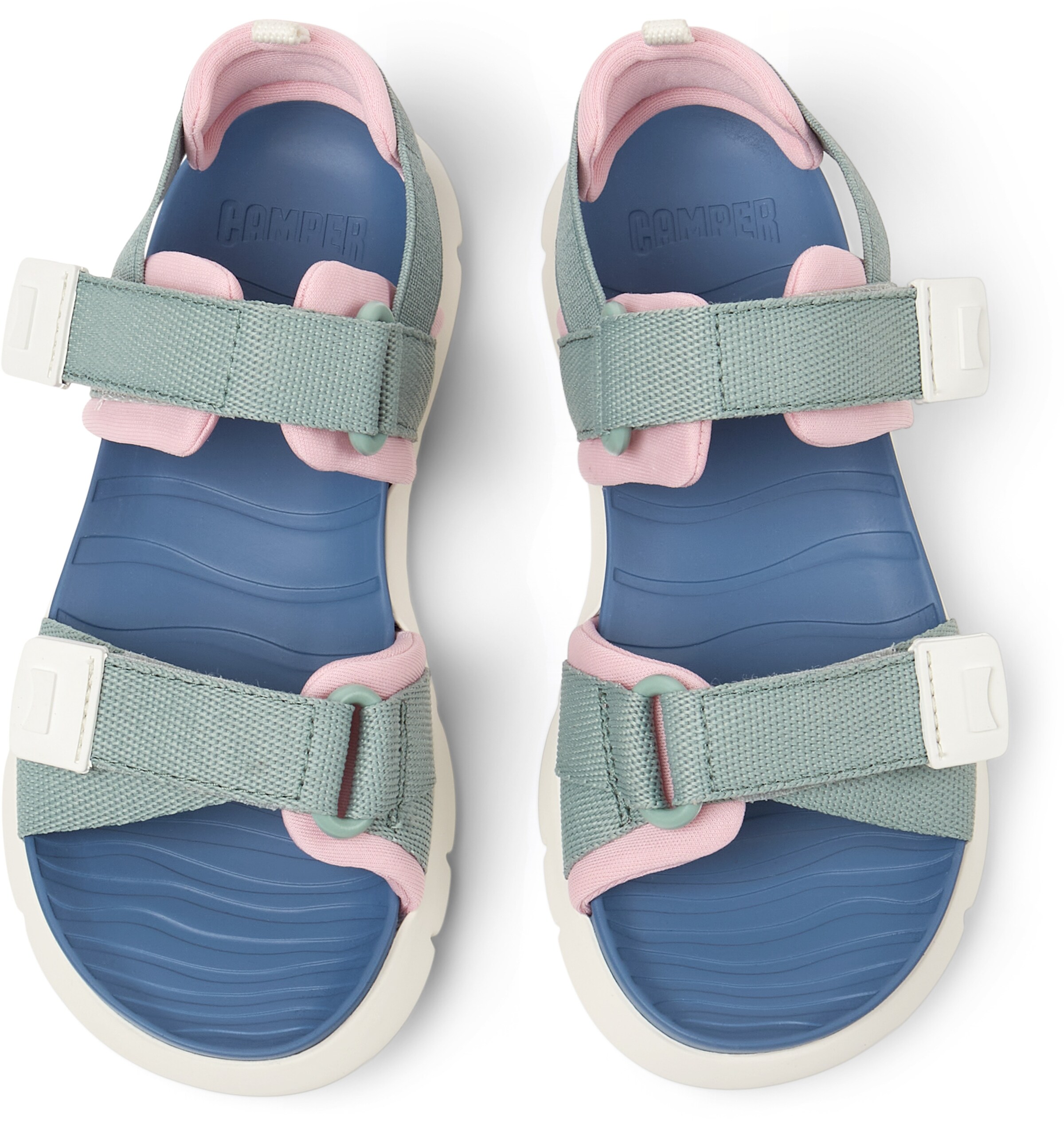 CAMPER Sandals 'Oruga' in Green