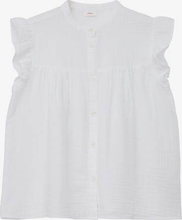 s.Oliver Blouse in White: front