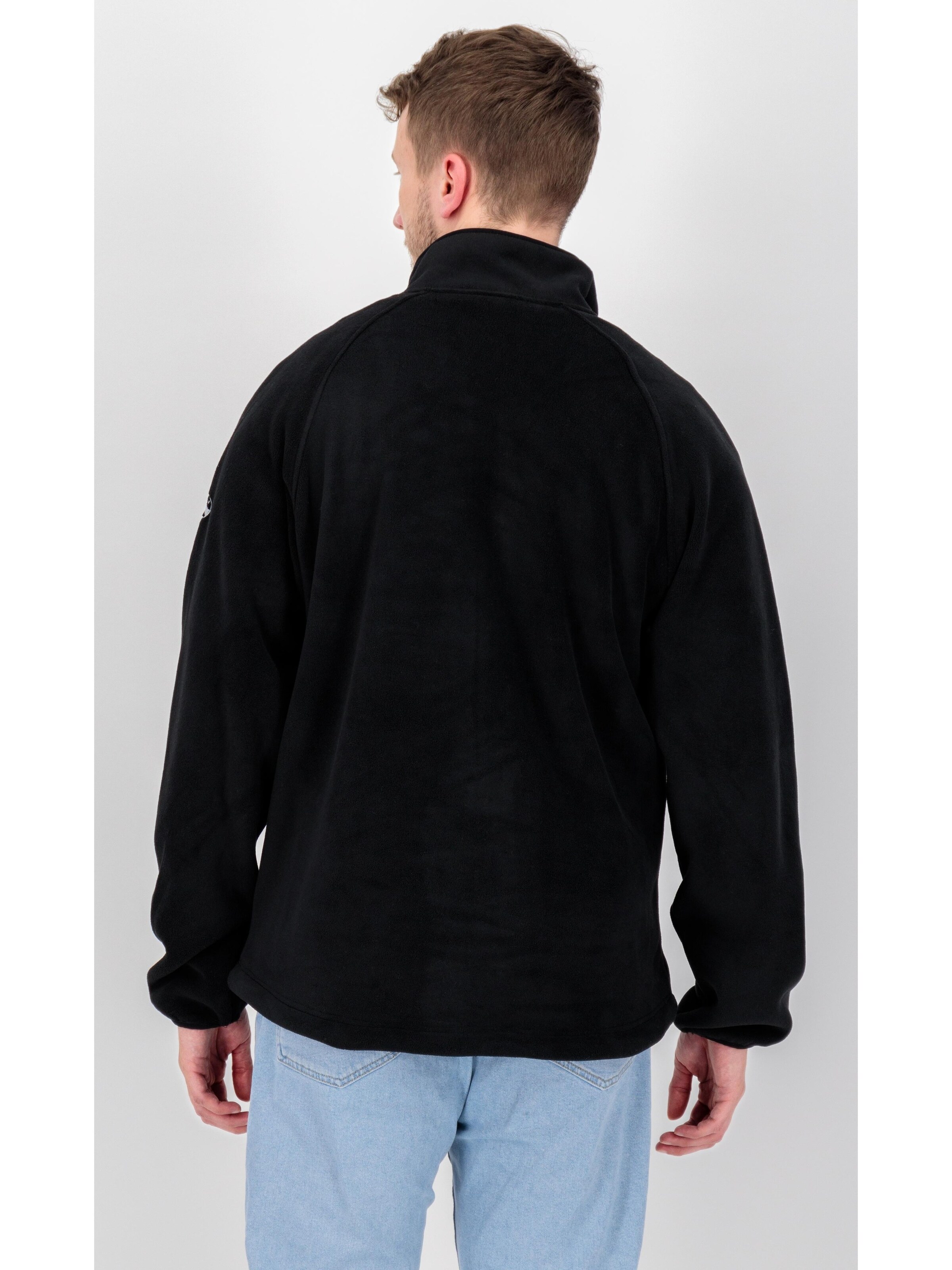 deproc Fleece Jacket 'WAWA BAY' in Black