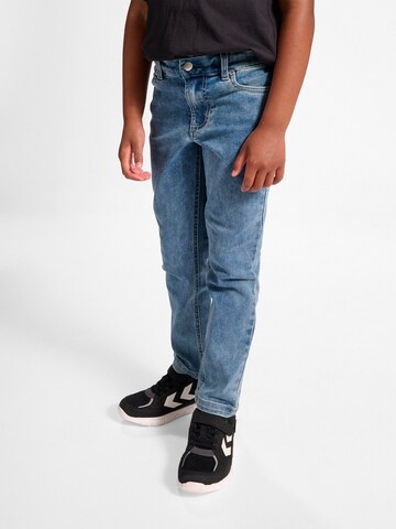 SOMETIME SOON Slimfit Jeans in Blauw: voorkant