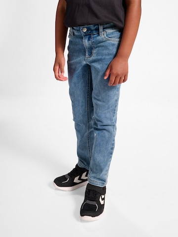 SOMETIME SOON Slimfit Jeans in Blauw: voorkant