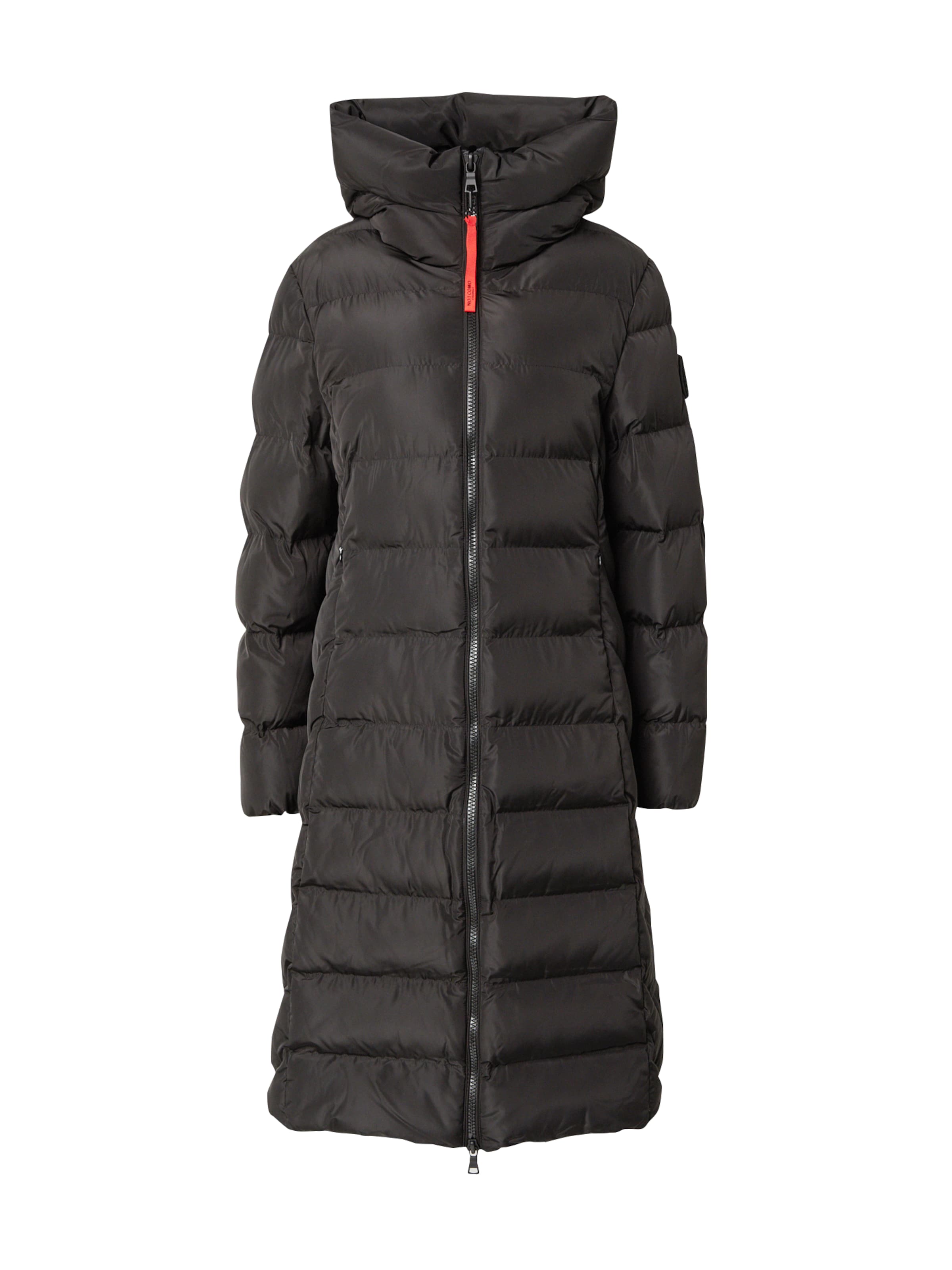 No. 1 Como Mantel 'ZUERS' in Schwarz: Vorderseite