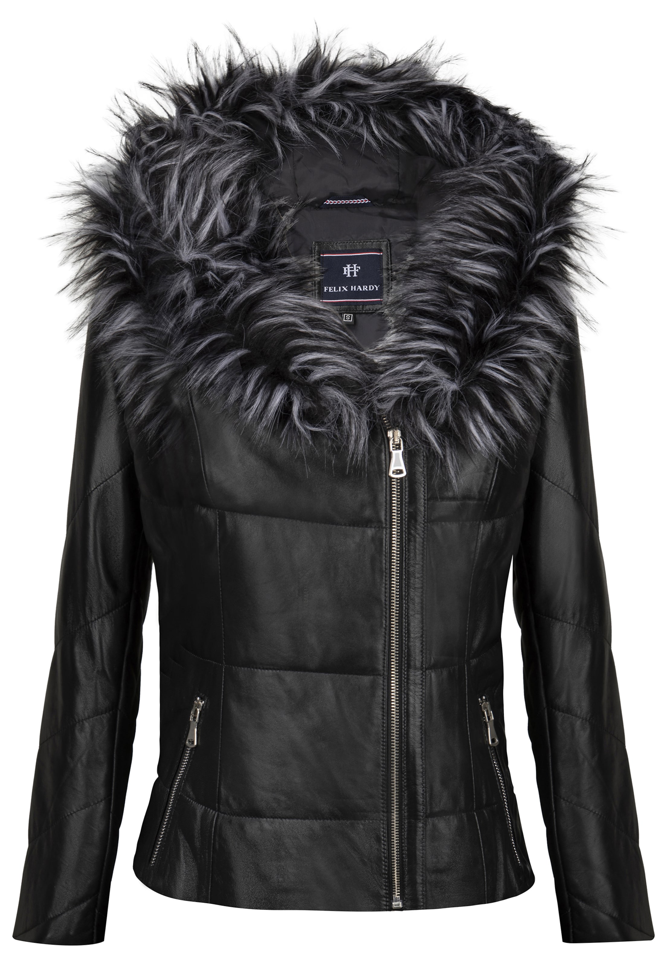 Felix Hardy Kurtka przejściowa w kolorze czarny: przód