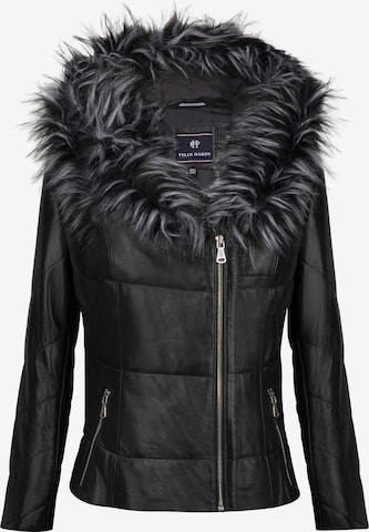 juoda Felix Hardy Demisezoninė striukė: priekis