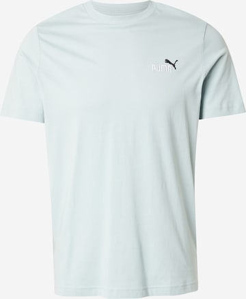 PUMATehnička sportska majica 'Essentials No. 1' - zelena boja: prednji dio