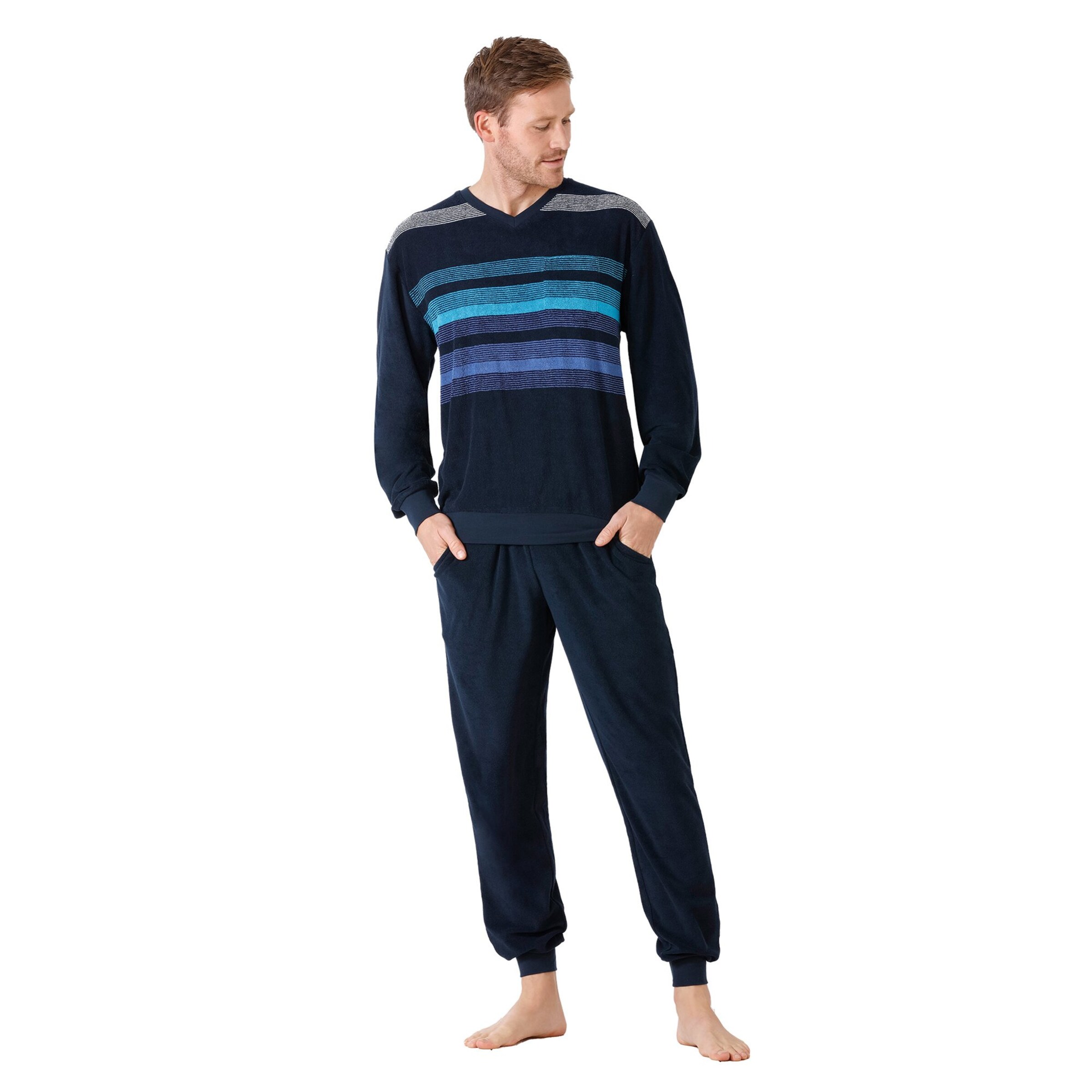 HAJO Pyjama in Blau