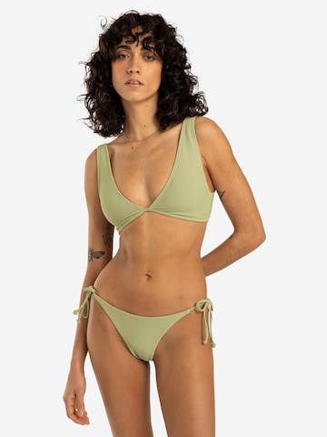 BILLABONG T-Shirt Bikinitop 'Tanlines Ava' in Grün: Vorderseite