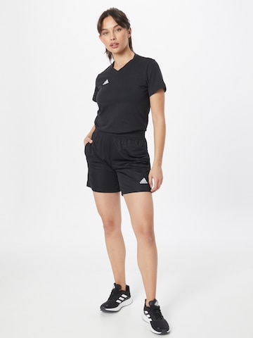 T-shirt fonctionnel 'Entrada 22' ADIDAS SPORTSWEAR en noir