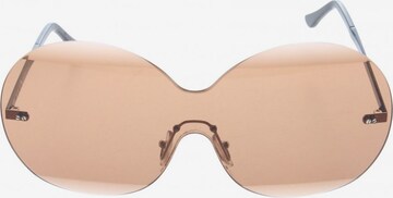 Marni ovale Sonnenbrille in One size in Beige: front