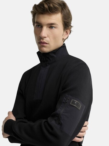Barbour International - Jersey 'BARBOUR INTERNATIONAL INLINE HALF ZIP JUMPER Maglieria' en negro
