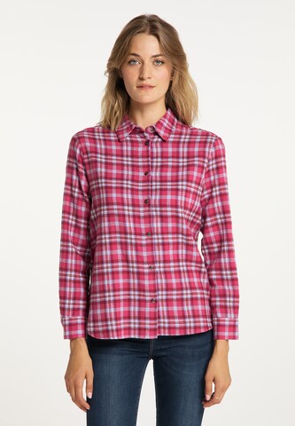 usha BLUE LABEL Blouse in Roze: voorkant