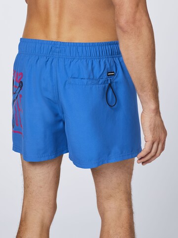 CHIEMSEE Zwemshorts in Blauw