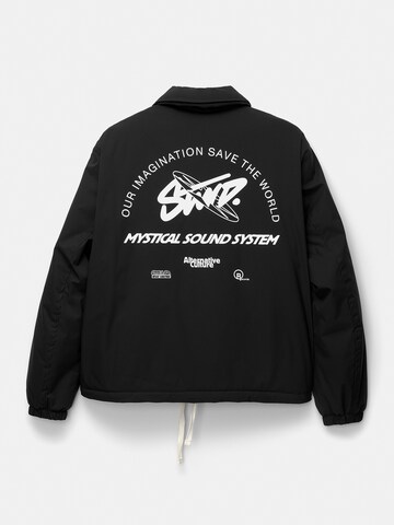 Veste mi-saison 'STWD' Pull&Bear en noir