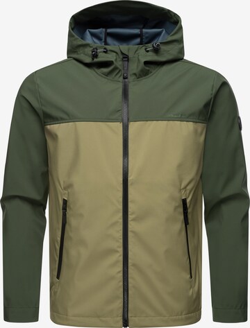 Veste fonctionnelle Ragwear en vert : devant