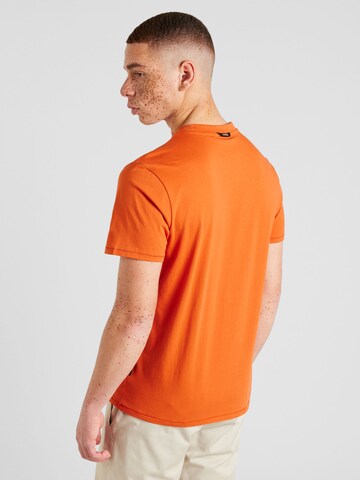 NAPAPIJRI - Camisa 'TURIN 1' em laranja