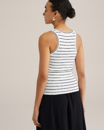 WE Fashion Top in White
