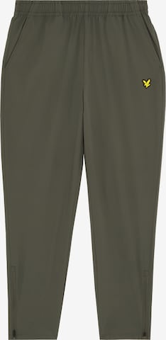 Coupe slim Pantalon Lyle & Scott en vert : devant