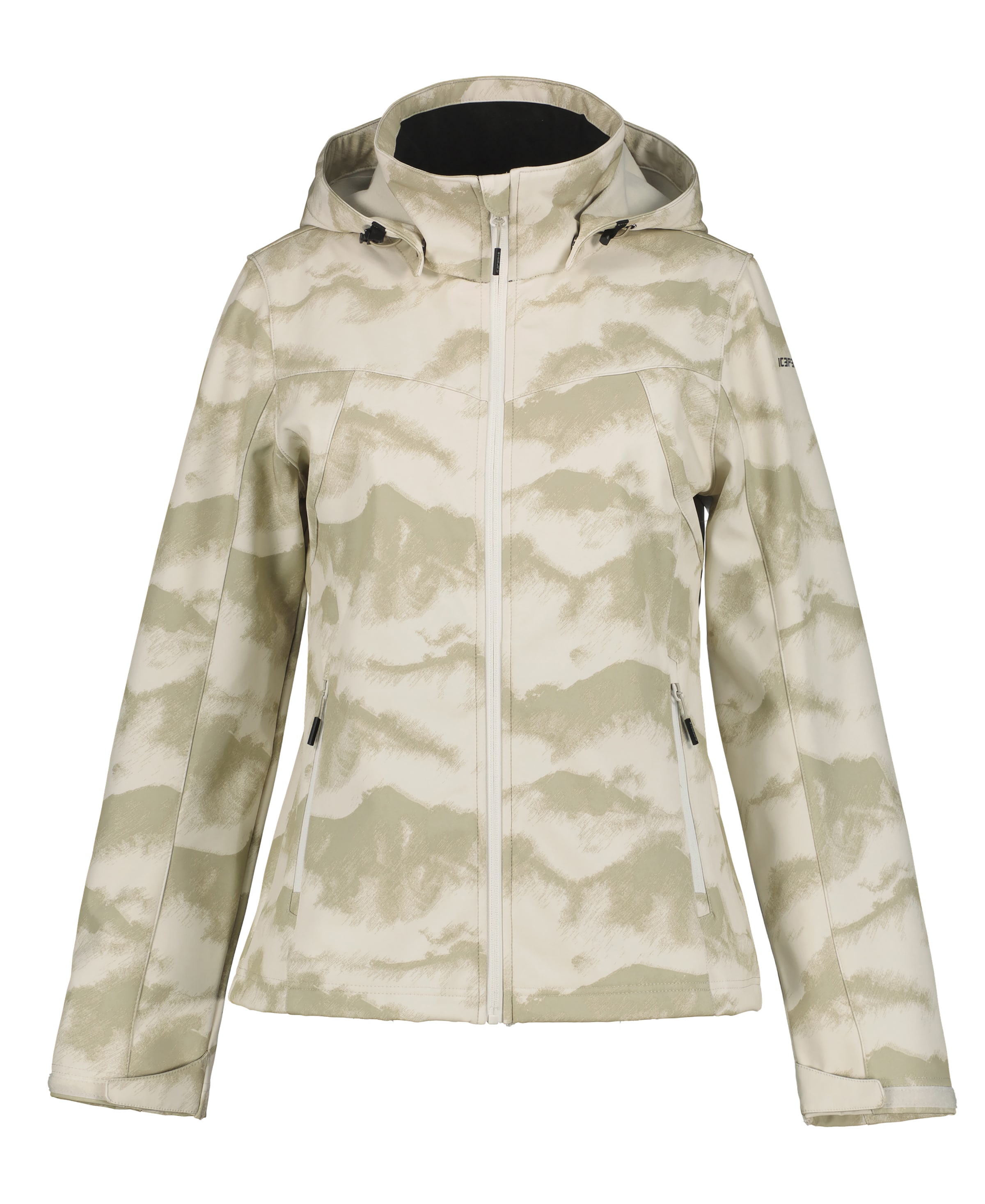 ICEPEAK Jacke in Grün: Vorderseite