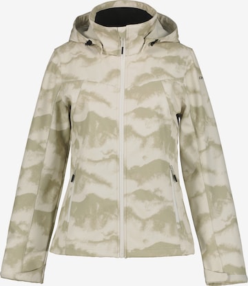 ICEPEAK Between-Season Jacket in Green: front