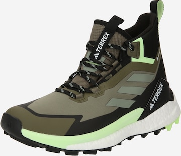 ADIDAS TERREX Boots 'Free Hiker 2.0' in Green: front