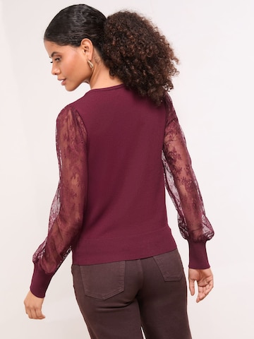 Lipsy Bluza | rdeča barva