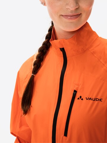 VAUDE Outdoorjacke 'Drop J' in Orange