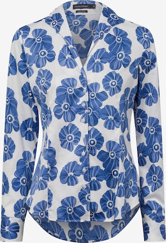 Franco Callegari Bluse ' ' in Blau: Vorderseite