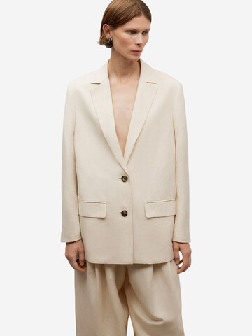 Adolfo Dominguez Blazers in Beige: voorkant