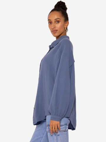 SASSYCLASSY Bluse in Blau