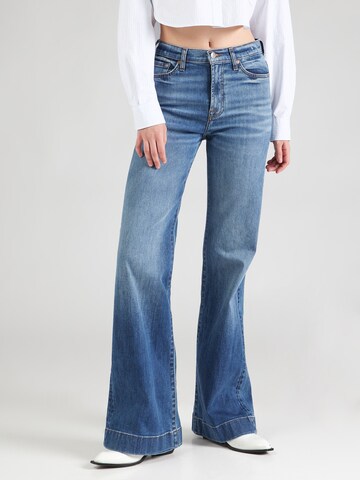 7 for all mankind Расклешенный Джинсы 'DOJO Groovy' в Синий: спереди