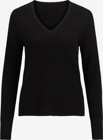 VILA Sweater 'Chassa' in Black: front