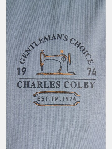 Charles Colby Shirt ' Earl Jasper ' in Blauw