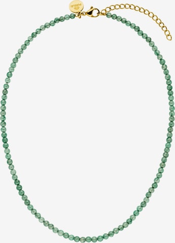 PURELEI Necklace 'Aventurine' in Green: front