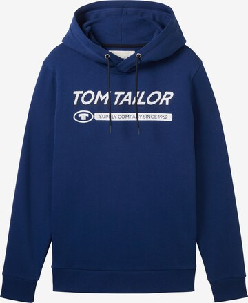 Sweat-shirt TOM TAILOR en bleu : devant